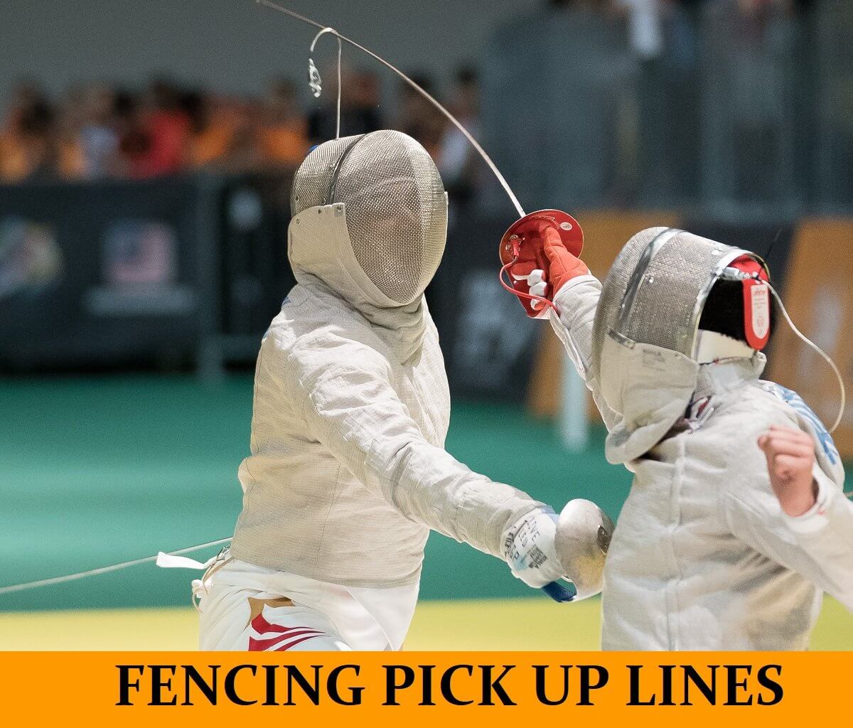 Pick Up Lines for Fencing