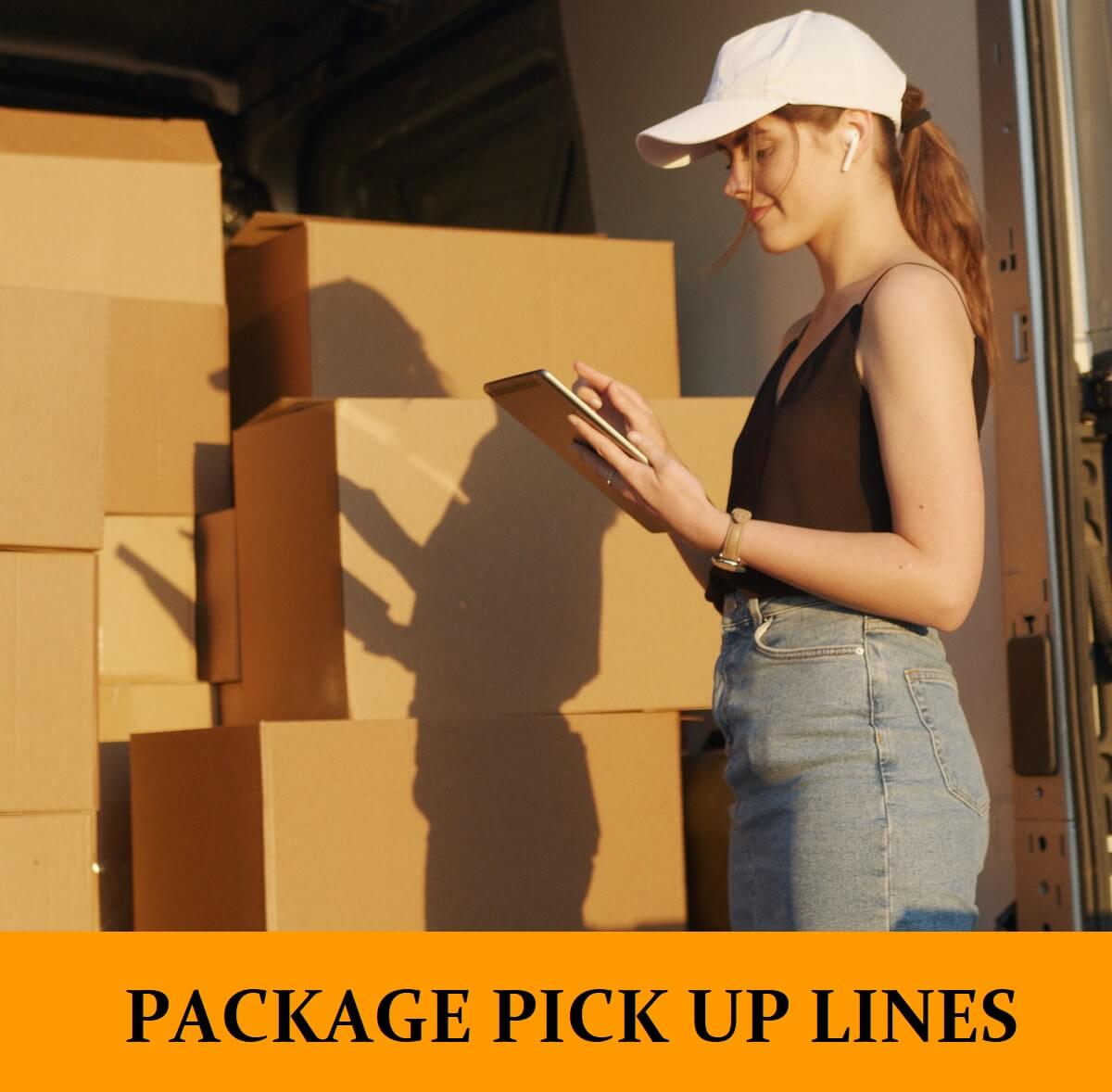 Pick Up Lines About Packages Delivery