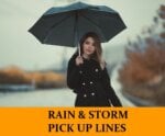Pick Up Lines for Rain Storm